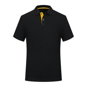 Vente en gros de t-shirt polo avec logo personnalisé pour hommes vêtements de golf t-shirt uni à séchage rapide formel d'affaires polo respirant durable - Product Image 1