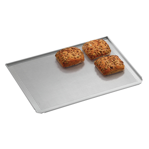 Plateau de cuisson perforé en aluminium 433x333 - pour plats et moules de cuisson - Product Image 1