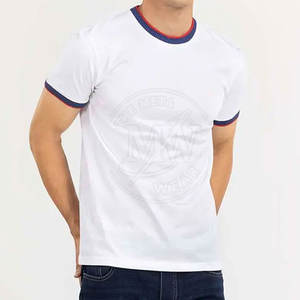 T-shirt unisexe décontracté à manches courtes 100% coton Logo personnalisé pour un usage quotidien ou promotionnel conçu pour les hommes - Product Image 3