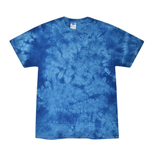 Custom logo Crew Rounded Neck Fitted T-shirt Tye Dye t Shirt Men Sporting Fitness Men's <b>Tie</b> and Die t Shirt Men Cotton Tshirts - Product Image 1