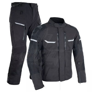 Traje textil de moto de desgaste de protección para hombres traje textil de moto cómodo de Color sólido - Product Image 1
