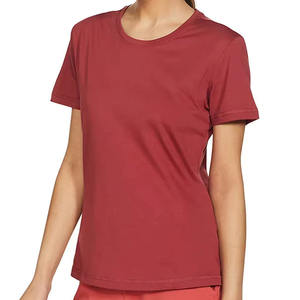 Logotipo y tamaño personalizados Ropa de gimnasio de secado rápido con paneles de malla Tarifa al por mayor Servicios personalizados OEM Camisetas de mujer de alta calidad - Product Image 4