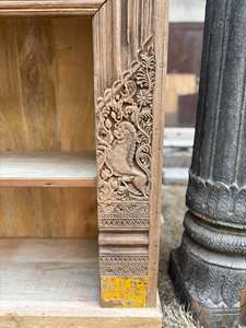 Modern Luxury 2-Tier Storage Bookshelf Home Decor Industrial Style for Dining Corner Shelf Home Decoration - Product Image 5