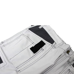 Résistant à l'usure Cardura Patching Work Pant Professional Men Work Wear Construction Pantalons pour hommes Pantalons pour hommes droite incurvée à rayures - Product Image 3