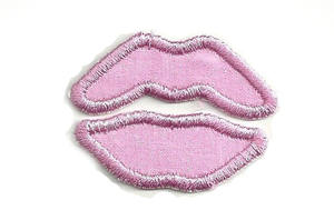 Patchs à paillettes durables avec support adhésif et bordure en tissu pour vêtements et textiles élégants - Product Image 2