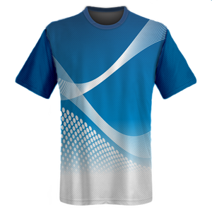 เสื้อยืดกีฬาแบบสั่งทำพิเศษสำหรับงานมาราธอนในเมือง พิมพ์ลายด้วยความร้อน ผ้าถัก ระบายอากาศได้ดี แห้งเร็ว เหมาะสำหรับออกกำลังกายสำหรับผู้ชาย - Product Image 1