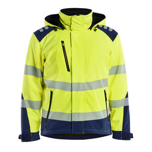 Vestes Softshell de Sécurité Haute Visibilité Personnalisées de Haute Qualité Prix de Gros Vestes Softshell de Sécurité Haute Visibilité OEM - Product Image 3