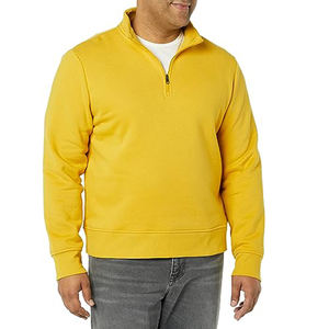 Sudadera Holgada con Cierre de Cremallera, Estilo Urbano, para Hombre, Venta al por Mayor de Fábrica, Sudadera de Forro Polar con Cierre de Cremallera para Hombre, Invierno - Product Image 3