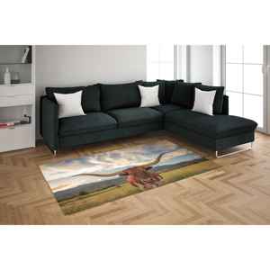 Tapis pour vaches Longhorn, Tapis de pâturage, Tapis pour vaches, Tapis pour animaux, Tapis personnalisé, Tapis en chenille - Product Image 5