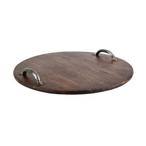 Plateau de service rectangulaire personnalisé Impex Plateau de petit-déjeuner décoratif en bois de bambou pour usage domestique - Product Image 4