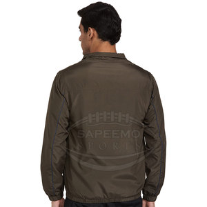 Quick Dry Men <b>Running</b> <b>Jacket</b> Stand Collar Front Windproof Breathable Designed for Comfort Flexibility <b>Winter</b> Outdoor Exercise - Product Image 3