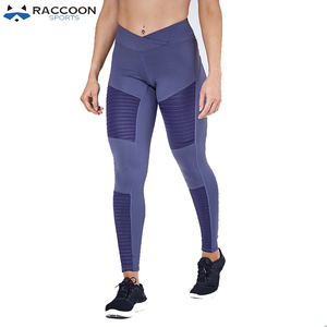 Women High Waisted Slimming Comfortable Breathable Knee-Length Leggings <b>Tummy</b> <b>Control</b> Yoga Training for Women by Raccoon Sports - Product Image 2