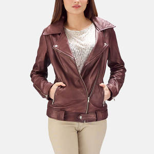 Chaquetas de cuero XL de invierno para mujer del mejor fabricante, moda de calle alta, recién llegados, tecnología de tela impresa con características térmicas - Product Image 1