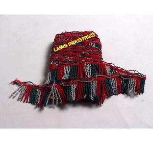 Frange de lingot d'or franges de métal de lingot d'argent prix de gros disponible franges de fil français article à la mode - Product Image 2