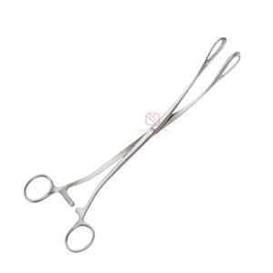 Pinzas Curvas Manuales de Acero Inoxidable de Alta Calidad para Óvulos |   Instrumentos Quirúrgicos Ginecológicos Duraderos |   Venta al por Mayor con MOQ Bajo - Product Image 2