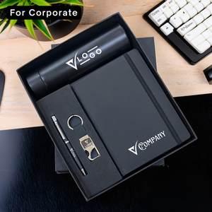 Set de Regalo Corporativo Personalizado para Empleados y Clientes, Agenda, Bolígrafo, Llavero y Botella con Temática de Año Nuevo para Regalos Corporativos - Product Image 5