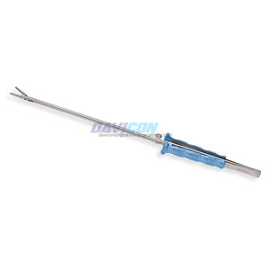 Pinzas de Acero Inoxidable Resano - Puntas Atraumáticas Rectas, Eje de 5 mm, Longitud de Trabajo de 6.75'' (17 cm), Mango de Presión de 11.75'' (30 cm) - Product Image 2