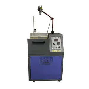 Accurate Temperature Control Manual Tilting Type Gold Silver Metal Melting Furnace Induction Melting Machine