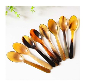 ชุดเครื่องใช้บนโต๊ะอาหารรูปเขาควายอุปกรณ์ตกแต่งทำมือสำหรับงานปาร์ตี้ประกอบด้วยช้อนตักชากาแฟน้ำผึ้ง - Product Image 4