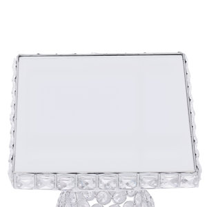 Best Price Luxury Crystal Metallic Glass <b>Cake</b> Stand round Silicone and Plastic Restaurant <b>Wedding</b> Party Set <b>Box</b> Packing - Product Image 4