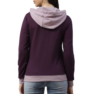 Sweat à capuche en molleton de coton 100% pour femmes, best-seller 300 GSM Streetwear Sweatshirt avec logo personnalisé et marque privée - Product Image 3