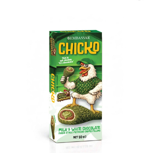 Chocolate Blanco y con Leche de Primera Calidad con Cubierta Crujiente, Delicia Gourmet, Crujiente y Delicioso - Product Image 2