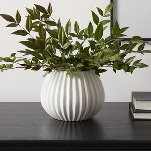 Nuevo Florero de Mármol Natural Elegante para Decoración de Interiores que Mejora el Espacio con Textura de Piedra Orgánica - Product Image 4