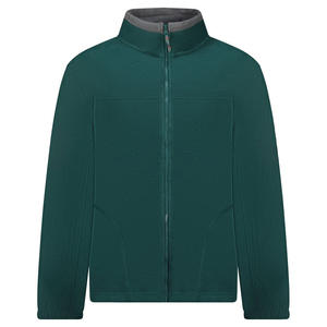 แจ็กเก็ตซิปคอปกตั้งขนแกะน้ำหนักเบาทันสมัยสำหรับผู้ชายแจ็คเก็ตน้ำหนักเบาปรับแต่งโลโก้ได้ตามต้องการ - Product Image 2