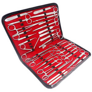 Juego de Cirugía Básico de 32 Piezas de Grado Quirúrgico, Kit de Cirugía Menor de Campo, Acero Inoxidable, Veterinario, por Surgiright Instruments - Product Image 2