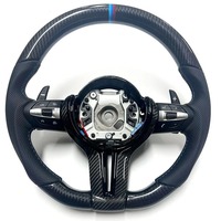 Volant de voiture en fibre de carbone LED de performance supérieure, série M, F82 F10 F06 F12 F20 F22 F30 F31 F32 F33 F36 M2 M3 M4 M5 M6
