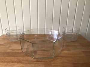 ชามแก้วใสสำหรับใส่ผลไม้ใช้ในชีวิตประจำวันชามใส่ป๊อปคอร์นแบบโค้งมน - Product Image 6