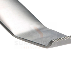 Retractor de Senos Thrush International Tabbets de 150 mm x 30 mm, de Acero con Dientes, Dos Areolas, para Uso Hospitalario, SurgiRight - Product Image 3