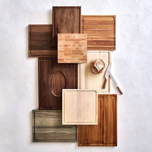 Nouveauté planche à découper en bois de qualité supérieure plateau de service bord Grain bois écologique fabriqué au Vietnam blocs à découper de cuisine - Product Image 6