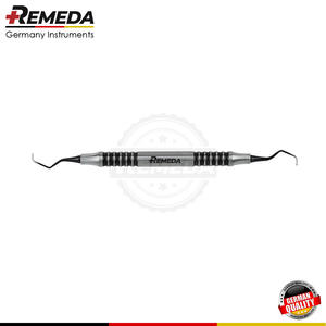 REMEDA Pure Titanium Implant Scalers Kit de instrumentos de higiene 5 PCS Black Titanium con casete inoxidable - Product Image 4