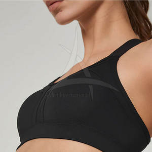 Sujetador deportivo para mujer 2025 calidad superior transpirable soporte ligero sin costuras Spandex/nailon - Product Image 3