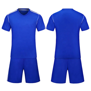 Ensemble de vêtements de football respirants personnalisés de haute qualité, vente en gros de maillots de football pas chers pour hommes et femmes - Product Image 3