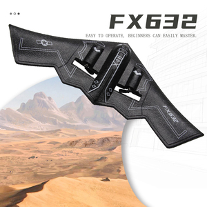 FX632 B-2 pesawat RC Stealth, Model 2.4Ghz busa Remote Control lemparan tangan sayap tetap mainan RC hadiah - Product Image 5