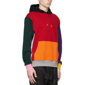 Pull Couleur Unie Conception Personnalisée Prix de Gros Thermique Manches Longues Avec Poches Latérales et Capuche Hommes Sweat à Capuche - Product Image 5