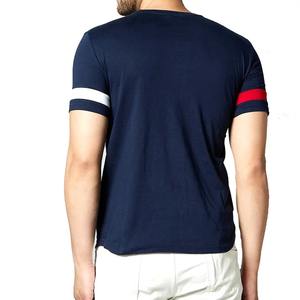Meilleur prix de vente 100% coton fait vêtements d'été à manches courtes hommes t-shirt nouvelle taille personnalisée à la mode hommes - Product Image 2