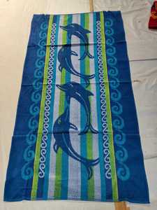 Serviette de plage de marque Avior écologique à séchage rapide personnalisée de haute qualité entièrement imprimée en coton à motif floral pour l'été en Inde - Product Image 2