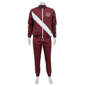 Ensemble de survêtement streetwear color block pour homme, survêtement en nylon personnalisé, deux pièces, jogging surdimensionné - Product Image 1