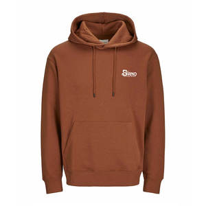 เสื้อฮู้ดดี้ผู้ชายลำลองสำหรับฤดูหนาว สีพื้น ผ้าฝ้าย 100% ระบายอากาศได้ดี เป็นมิตรกับสิ่งแวดล้อม ดีไซน์กระเป๋า คุณภาพสูง สินค้ามาใหม่ ลดราคา - Product Image 1