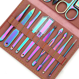 Coupe-ongles coupe-ongles manucure pédicure ensemble Premium toilettage Kit de Salon de beauté en acier inoxydable ongles outils de soin des ongles - Product Image 2