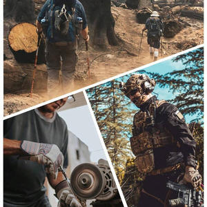 Pantalones DE TRABAJO Cargo personalizados para hombre con impresión de logotipo, pantalones multibolsillos duraderos para taller industrial y uso informal - Product Image 6