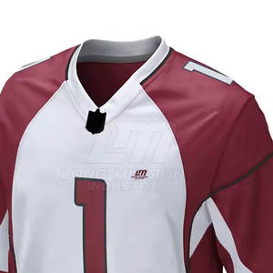 Camiseta cómoda de fútbol americano de manga corta para hombre, talla grande, ropa deportiva, camiseta de fútbol americano en venta - Product Image 3