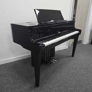 Buy Upright Piano 88 <b>Keys</b> Wood Solid Soundboard Built-In Speaker 3 Pedals Black Glossy Finish - Product Image 2