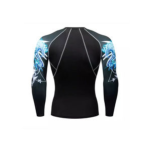 Rashguard Deportivo de Gimnasio Transpirable 100% Poliéster Personalizado al por Mayor, Rashguard de Entrenamiento de Secado Rápido para Deportes de Alto Rendimiento - Product Image 5
