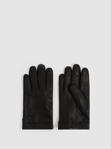 Gants de moto unisexes pour adultes en cuir d'automne et d'hiver, épais, en polaire, coupe-vent, imperméables, respirants, séchage rapide, écran tactile - Product Image 4