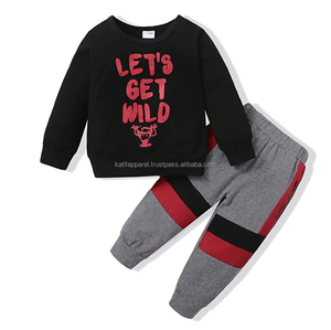 Mode décontractée automne hiver vêtements pour enfants modèle à manches longues 2-5 ans bébé enfant en bas âge vêtements enfants garçons hiver vêtements pour enfants - Product Image 3