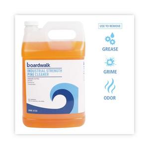 Boardwalk BWK4734EA Limpiador de Pino de Grado Industrial en Botella de 1 Galón - Product Image 4